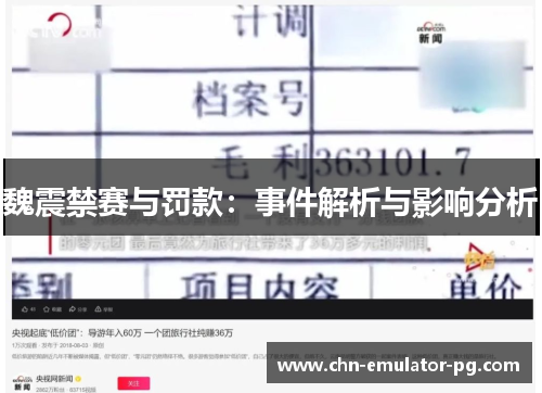 魏震禁赛与罚款:事件解析与影响分析 魏震禁赛与罚款:事件解析与影响分析